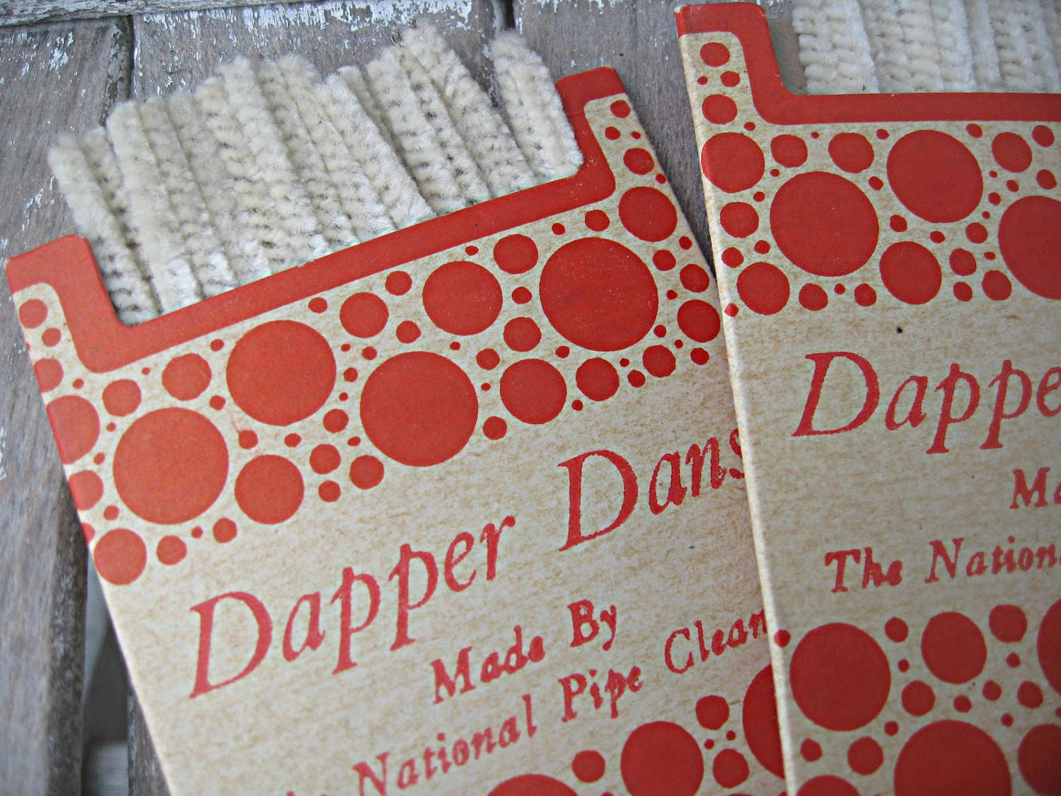 Vintage pipe cleaners 3 packages with fun by LittleBeachDesigns