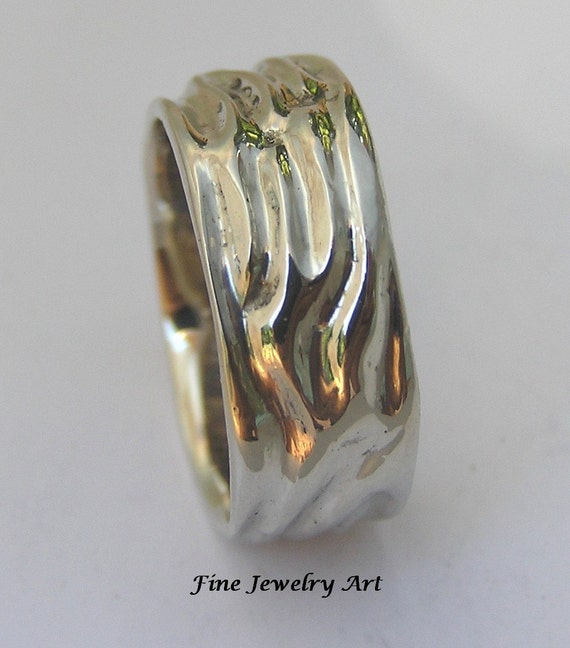 flame wedding ring