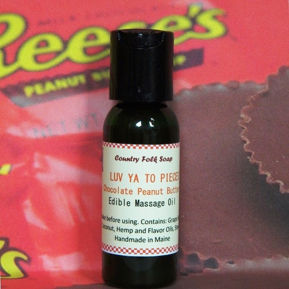 LUV Ya To Pieces Edible Massage Lubricant Oil by CountryFolkSoap