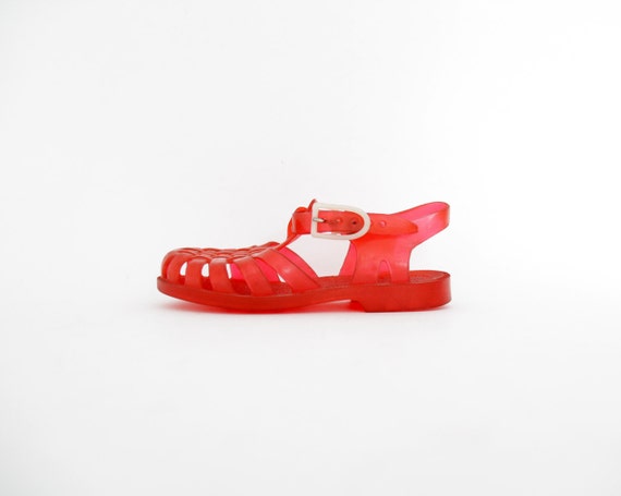 childrens red sandals