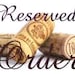 Reserved for rundeerrun OU wine cork ornament/bottle tag/ornament