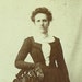 Kilbourn Madison Wisconsin 1890s Woman Midwestern Frontier Dress Studio Portrait Cabinet Card Photo Antique Photograph