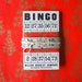 10 vintage bingo cards, 10 green, black and red tickets, vintage tickets, holiday decorating, christmas decor, carnival tickets game cards