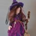 Needle felted Waldorf standing dolls-soft sculpture-Reserved for Tammy