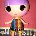 Doll Clothes Handmade for 7" Lalaloopsy Littles Doll - 3pc Crayon Outfit