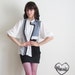 geometric shape blouse . mondrian monochrome top .medium.large.extra large.xl .sale