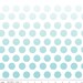 SALE - Riley Blake Ombre Dots in Aqua - Fat Quarter