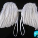 1 Piece - NATURAL WHITE Handmade kids Feather Angel Wing : 2023