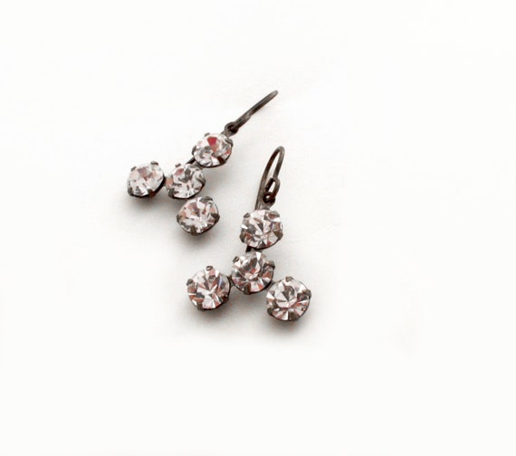 Sparkle Rhinestone Earrings Dangle Earrings Sparkle Jewelry 2039