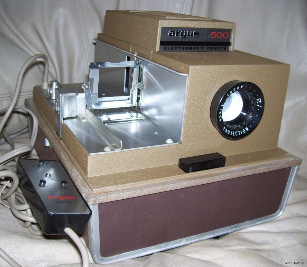 1960s Argus 500 Electromatic Remote Slide by GypsumMoonVintage