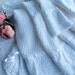 Shabby Chic Nursery Decor, Bedding, Crib Baby Bedding, Girl, Vintage Baby Bedding, Cottage Charm, Eyelet, by mailordervintage on etsy