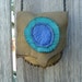 Olive Green Colored Deerskin Leather Medicine Bag with a Flap