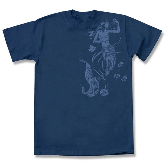 mermaid mens shirt