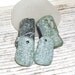 Beach Stone Slag Glass Beads