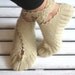 Ballerina Wool Khaki Slippers