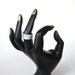 Silver Stackable Engraved Rings Set of 4