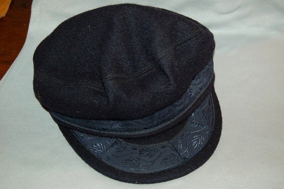 Vintage / Greek Fisherman / Cap / Dorfman Pacific / Wool / Hat