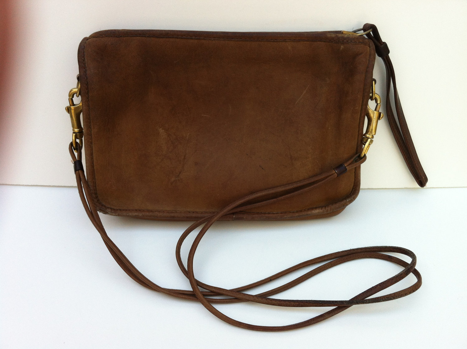 Vintage Coach Leather Handbag