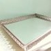Vintage Gold Tone Filigree Vanity Mirrored Tray Budoir Makeup Table Hollywood Regency