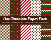 Hot Chocolate Printable Paper Pack - For Commercial or Personal Use Il_170x135
