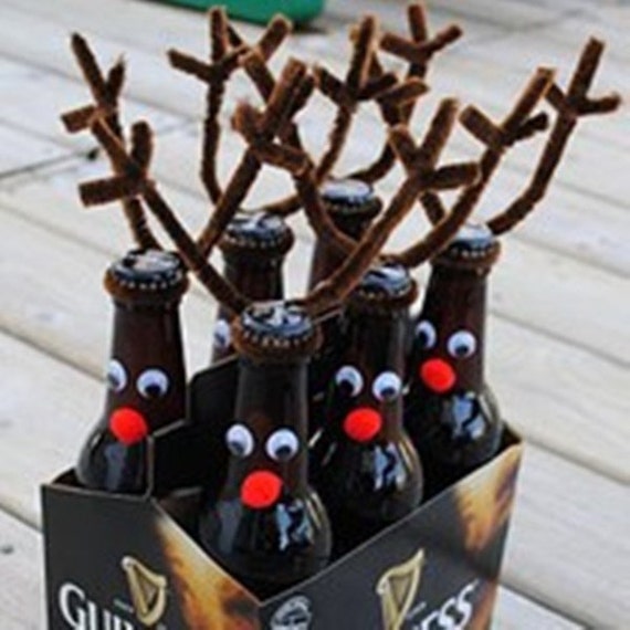 Reindeer Beer Kit Turn a 6-Pack of your Favorite by ItsInviting