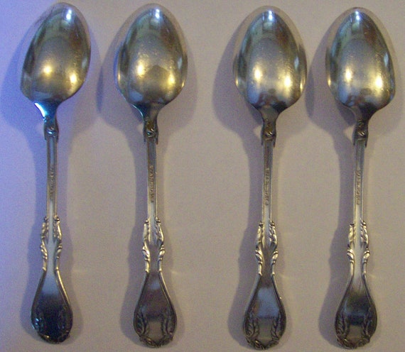 Antique 1901 Wm A Rogers A1 Hanover Pattern Silverplate