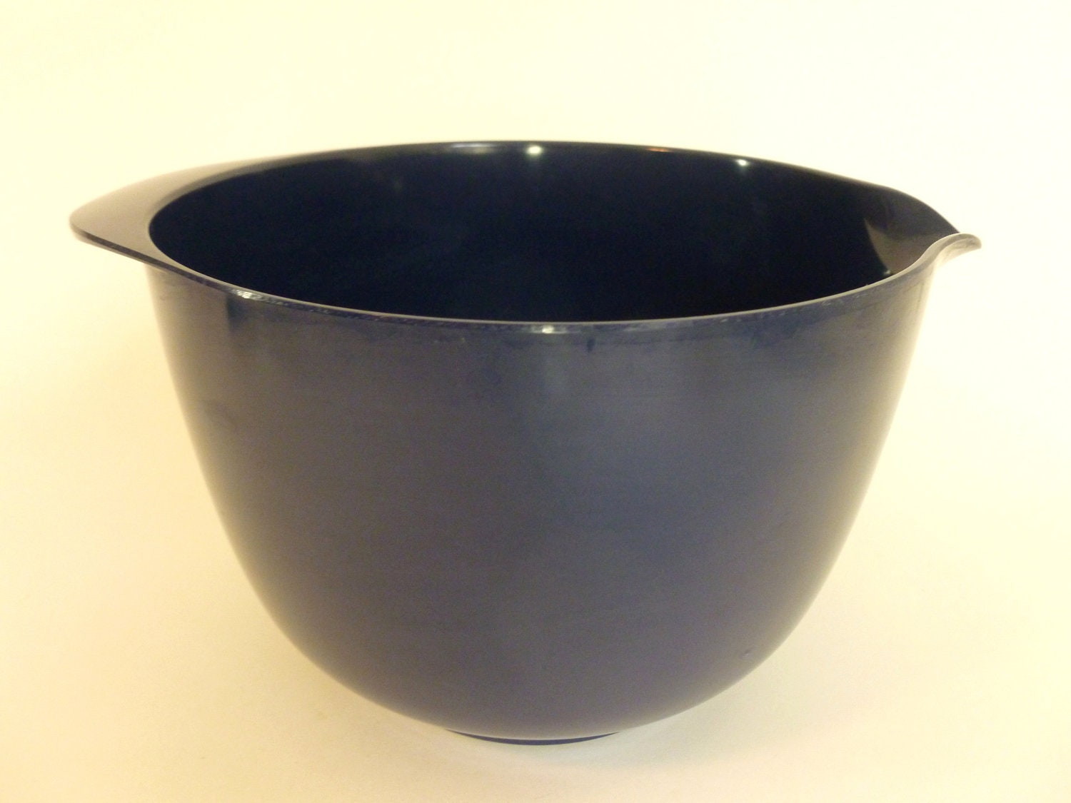 Vintage 1970's DANSK Navy Blue 2 Qt Mixing Bowl Danish