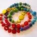 Kazuri Beaded Necklace, Beaded Necklace, Semi Precious Stones, Fair Trade