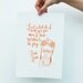 Frida Kahlo Quote Limited Edition Screen Print