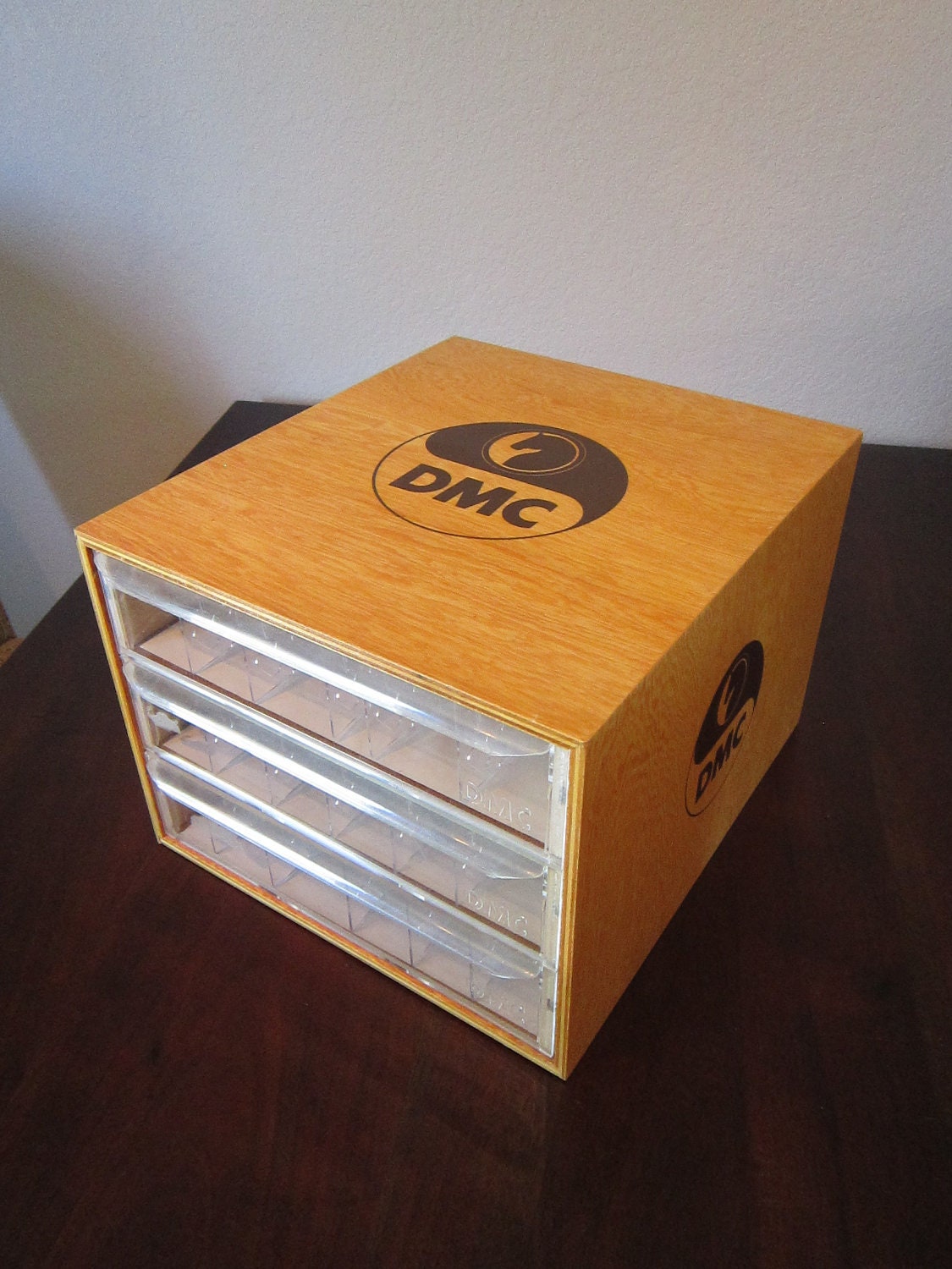 SALE vintage DMC floss commercial display