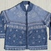 Reduced Fantastic Ugly Christmas Sweater w Sequined n Beaded Snowflakes