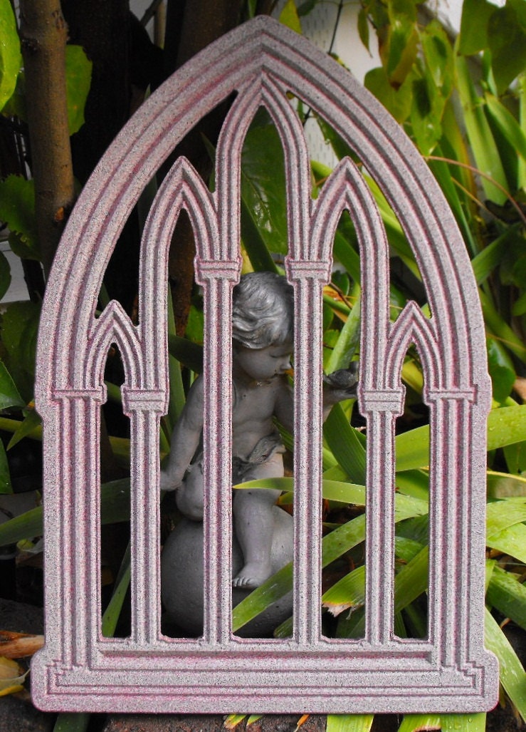 Window Frame Stone Color Gothic Arched