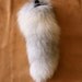 Moving Shop Sale - Recycled Golden Island Fox Fur Tail for Keychain or Belt Loops