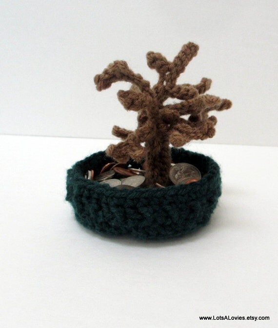 her for ideas crochet gift Decor, Office Unique Gift Crochet Ideas, Gift Coin Decor, Holder, Home