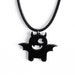 Bat necklace / Halloween Jewelry