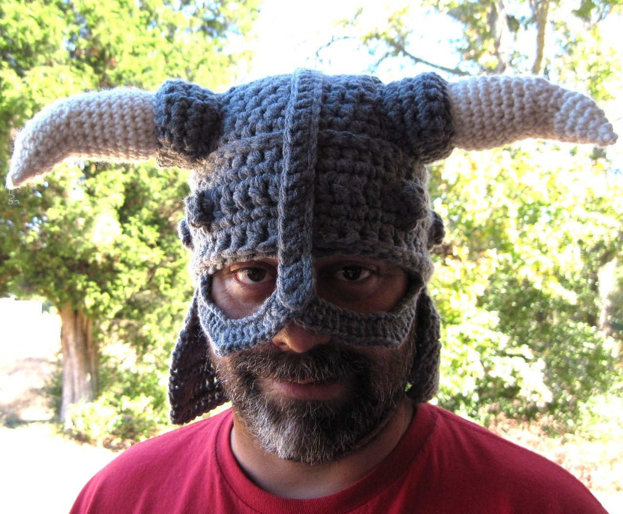 Skyrim Hat Iron Dovahkiin Helmet Hat by DesigningImpressions