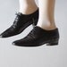 black oxford shoes size 9 / 40