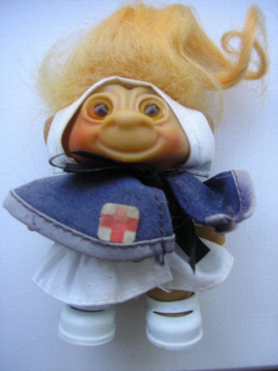 nurse troll doll