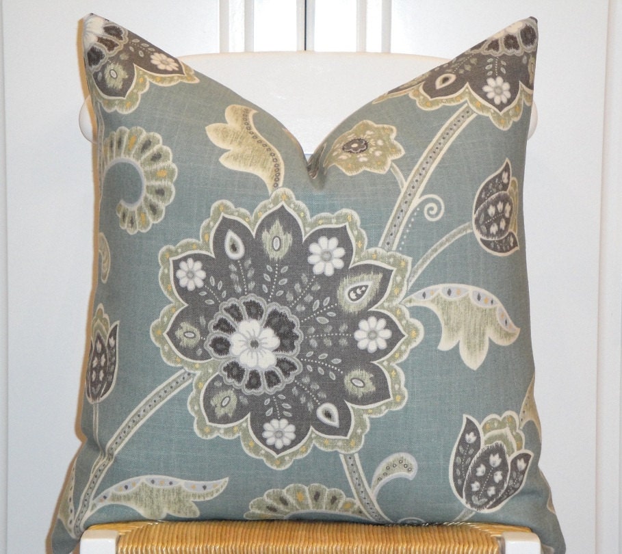 DOUBLE SIDED Beautiful Decorative Pillow by TurquoiseTumbleweed