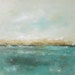 Abstract Seascape Ocean Original Art- Mendocino View 20 x 20
