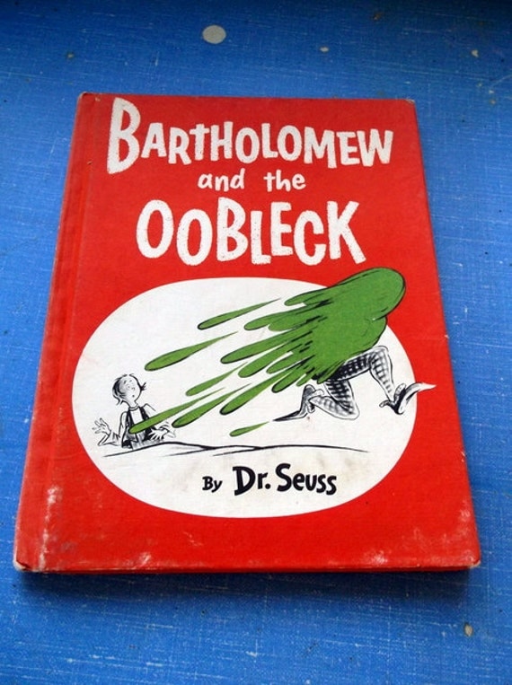 Vintage Bartholomew and the Oobleck by Dr. by AuntSistersPicks