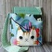 Tabby Cat kid messenger satchel