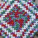 Crocheted Pet Blanket - Blue/Pink/Green/Red/White