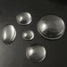 20PCS 15mm Round Clear Glass Cabochon Wholesale, 40g