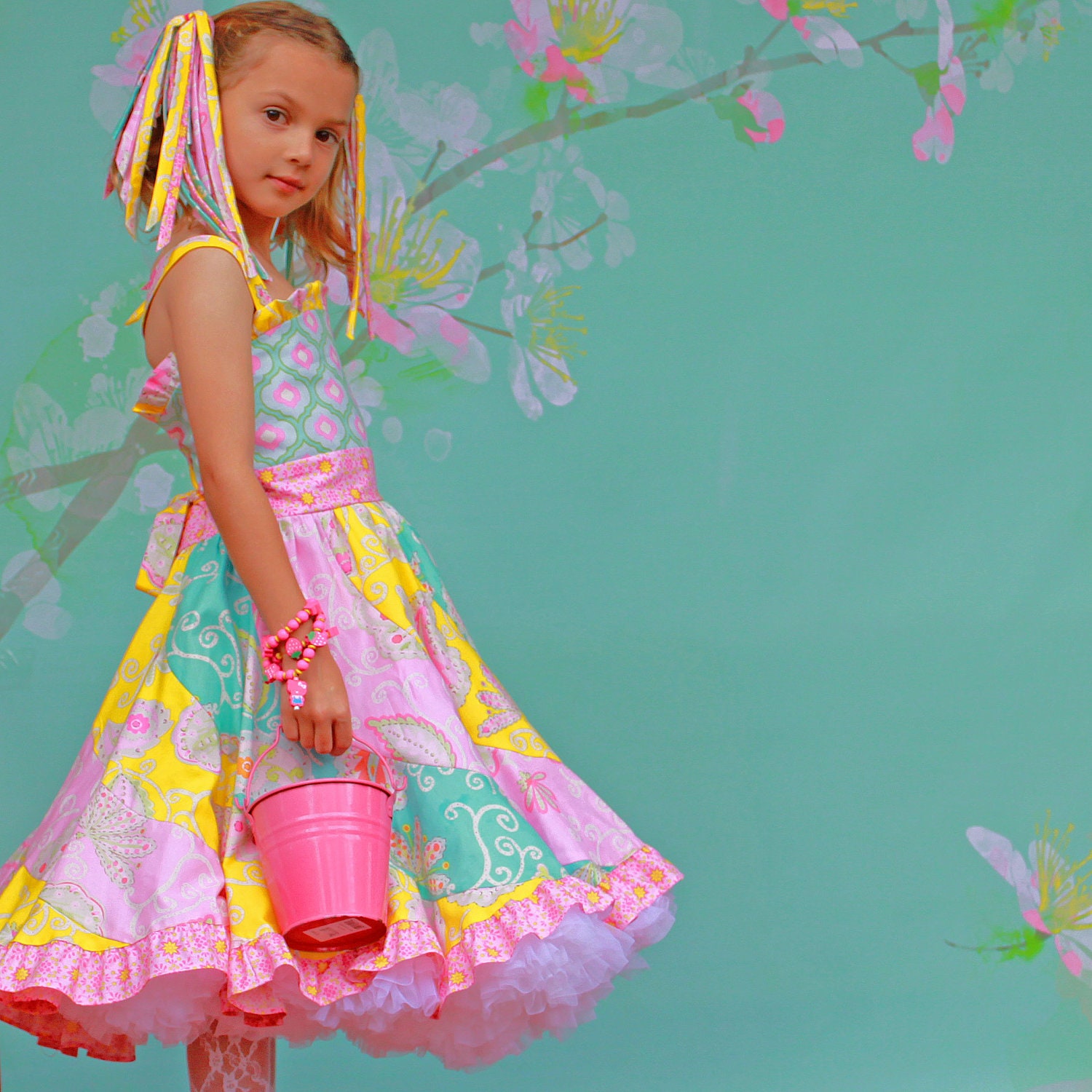 Candy Cotton Twirl Dress