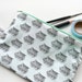 cat pencil case - kitty pouch - handmade SECONDS SALE