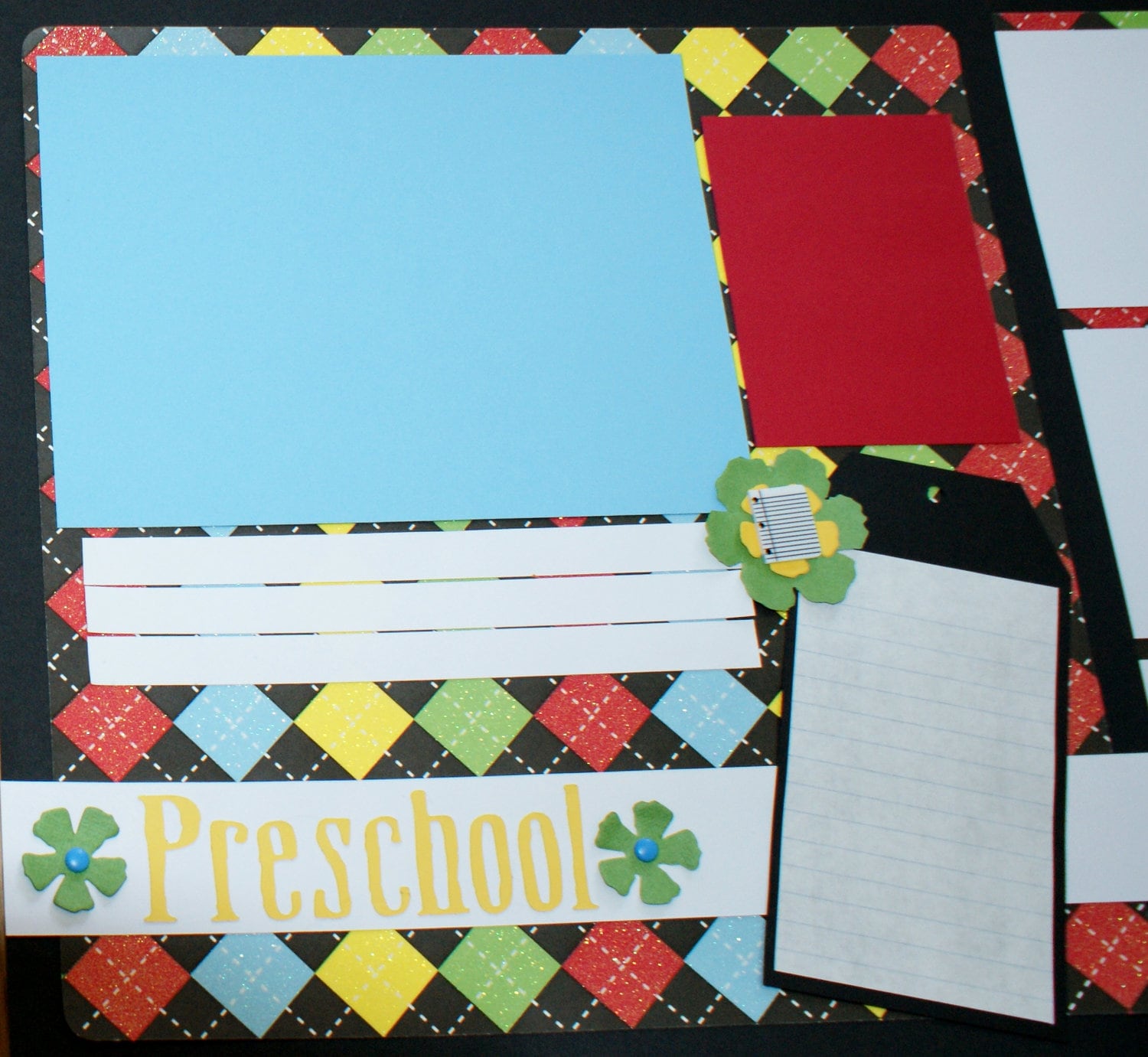 Premade School Scrapbook Album School Years Scrapbook Album
