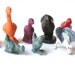 Lot of Vintage Bird Plastic Figurine Kids Toys