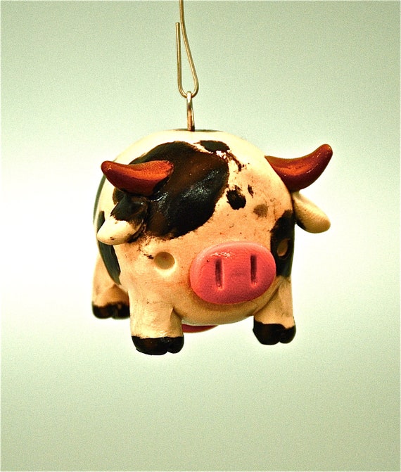 cow christmas ornament cow christmas ornament