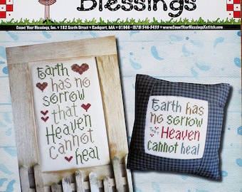 Heaven Heals - Cross Stitch Design by Count Your Blessings